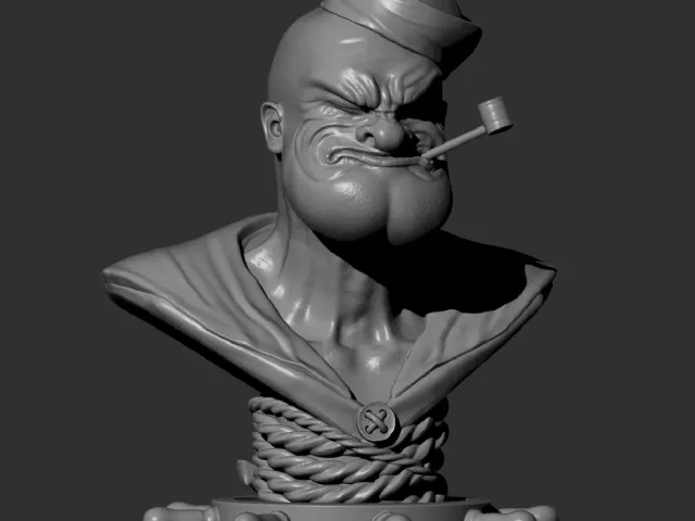 Popeye Bust