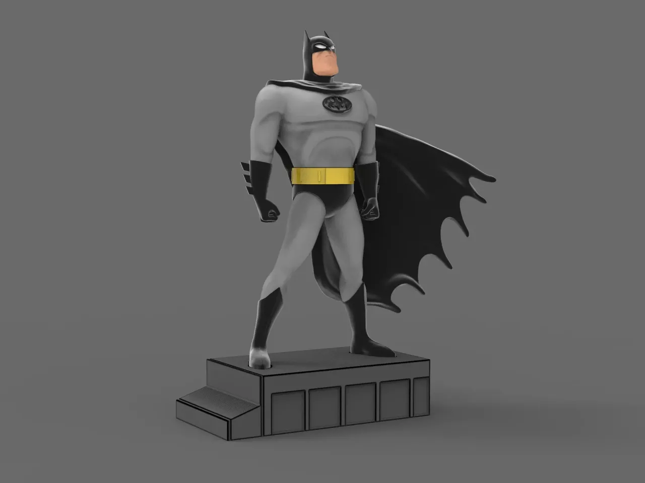 Batman Animated Series figure by Fotis Mint | Download free STL model |  