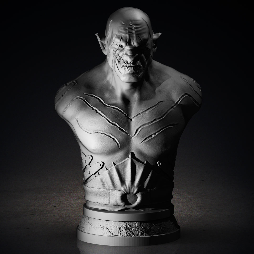 Azog the Defiler bust