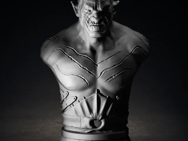 Azog the Defiler bust