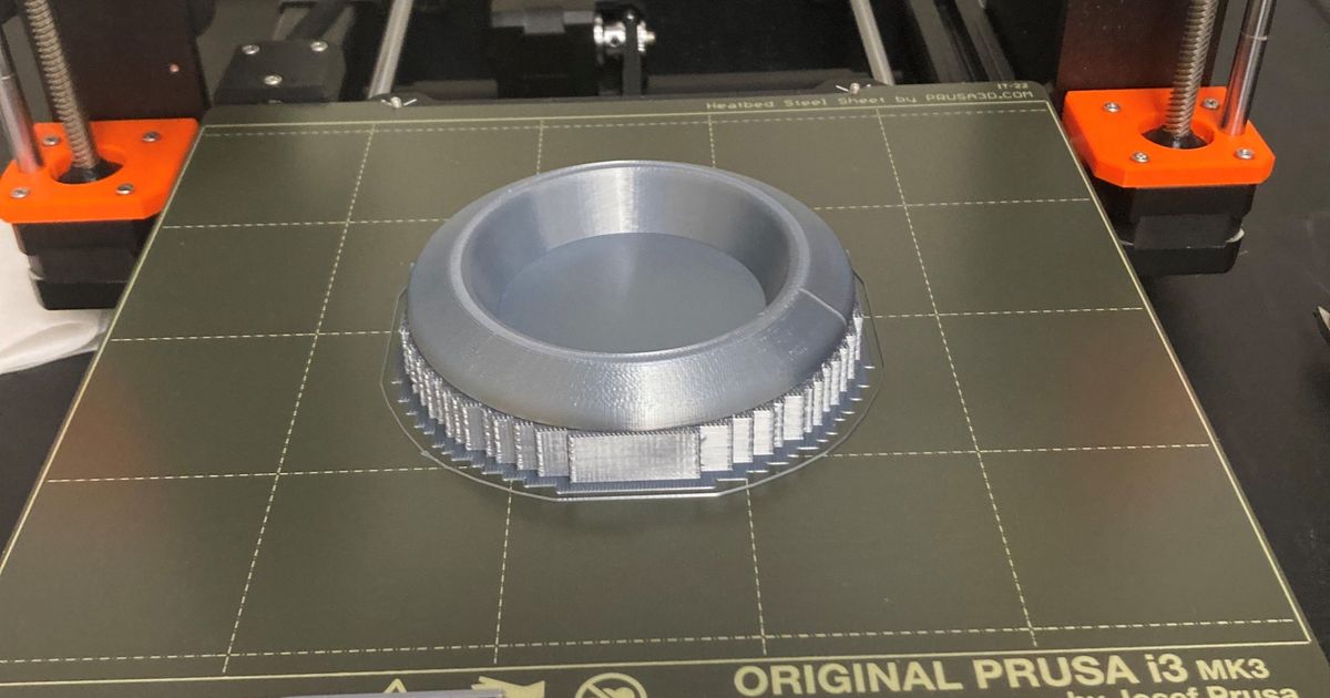 Cup holder reducer for a couch by Ryan Roehnelt Download free STL