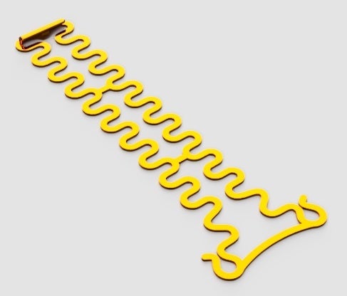 Ear saver flexible & clip double (14-23 cm long) 2 grams.