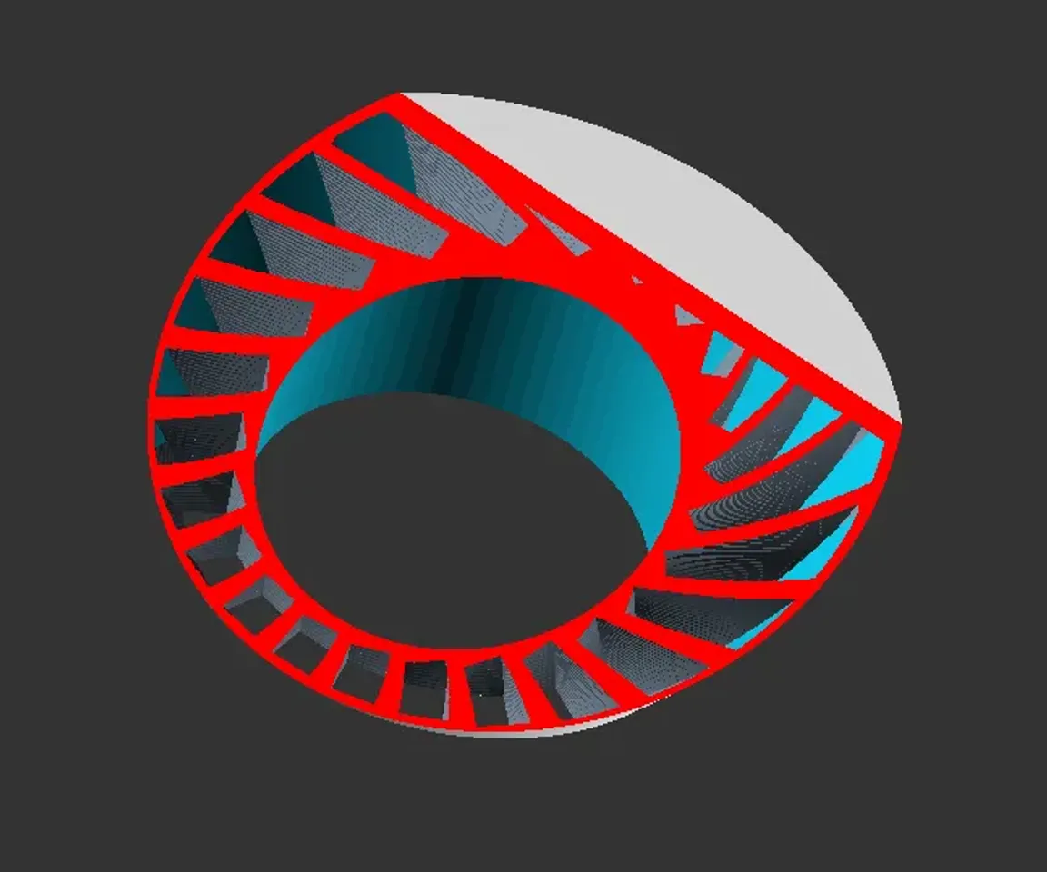 LED-Ring diffuser (12,16,24×Neopixel) by Jack | Download free STL model ...