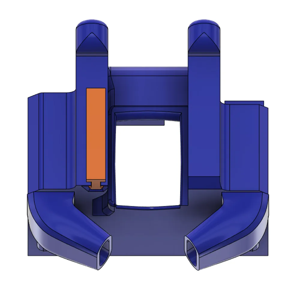 Ender 5 Pro Hot End Cooling Upgrade by Designed2Print | Download free ...