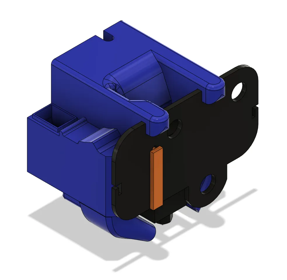 Ender 5 Pro Hot End Cooling Upgrade by Designed2Print | Download free ...