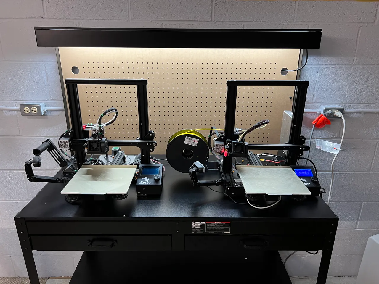 Harbor Freight LED Light Bar Clip by VTXtruder Download free STL model Printables