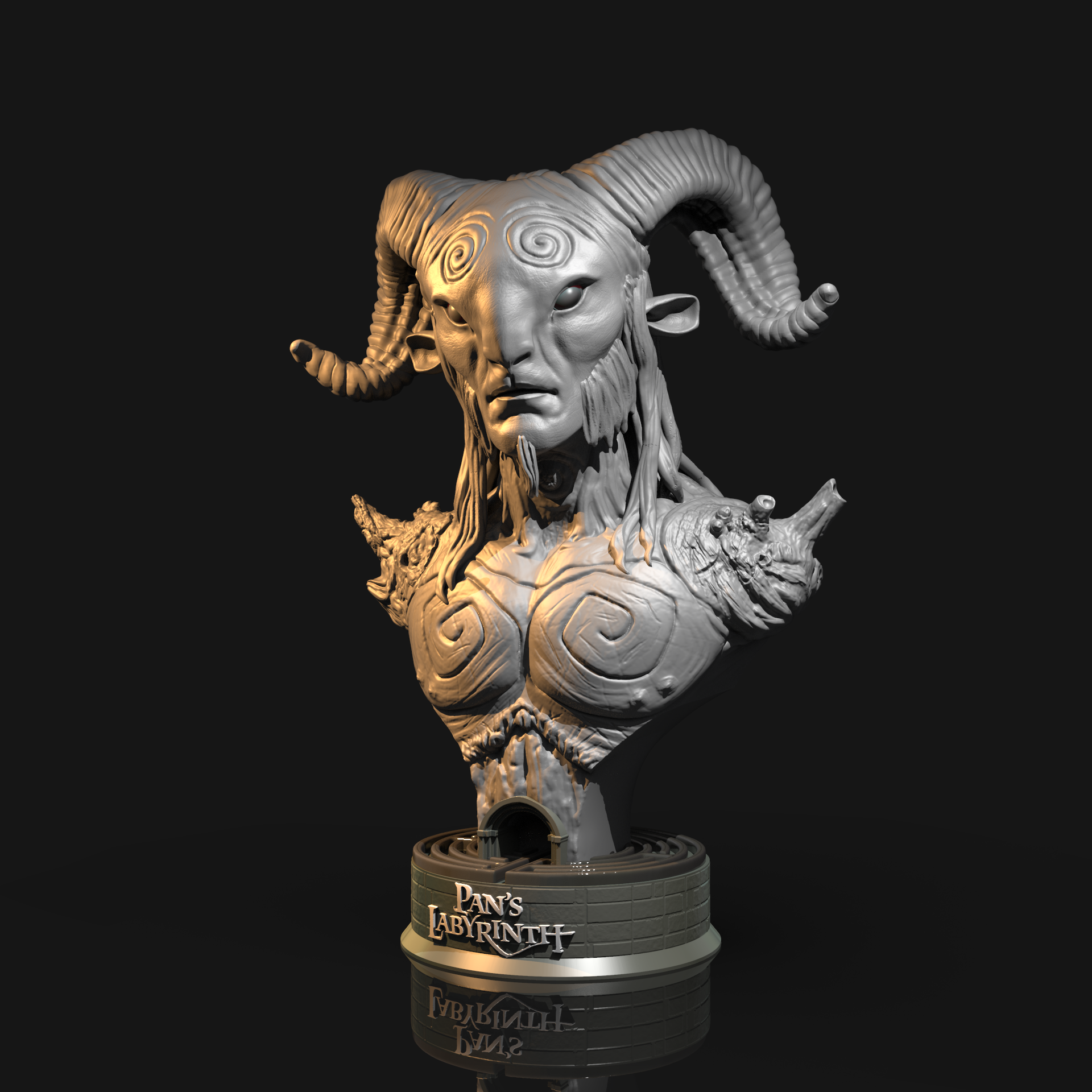The Faun bust - Pans Labyrinth