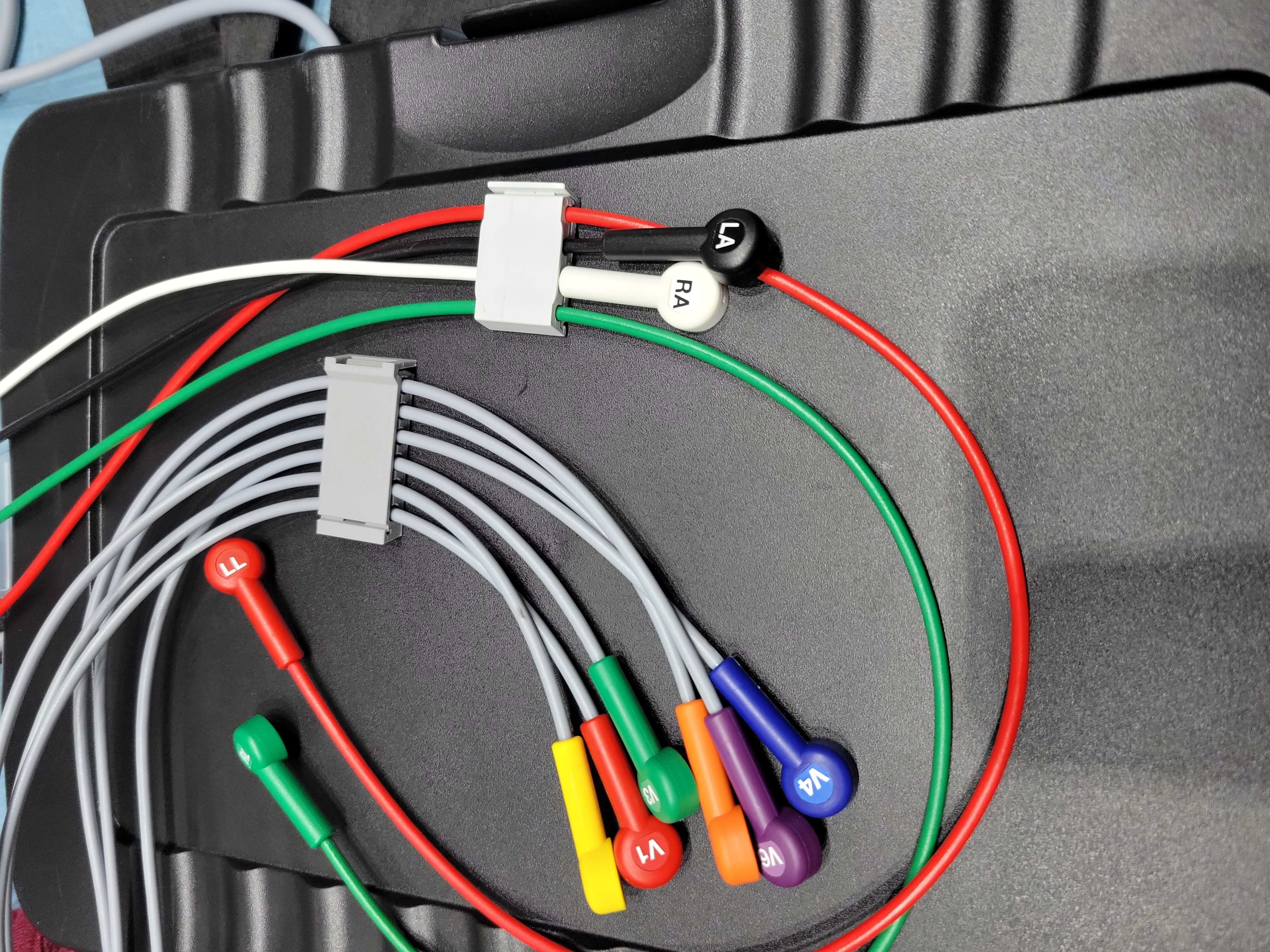 12 Lead ECG cable clip