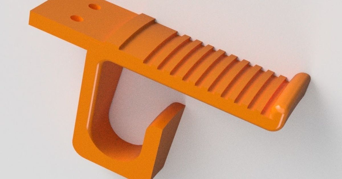 Headphone and cable holder by imakina Download free STL model