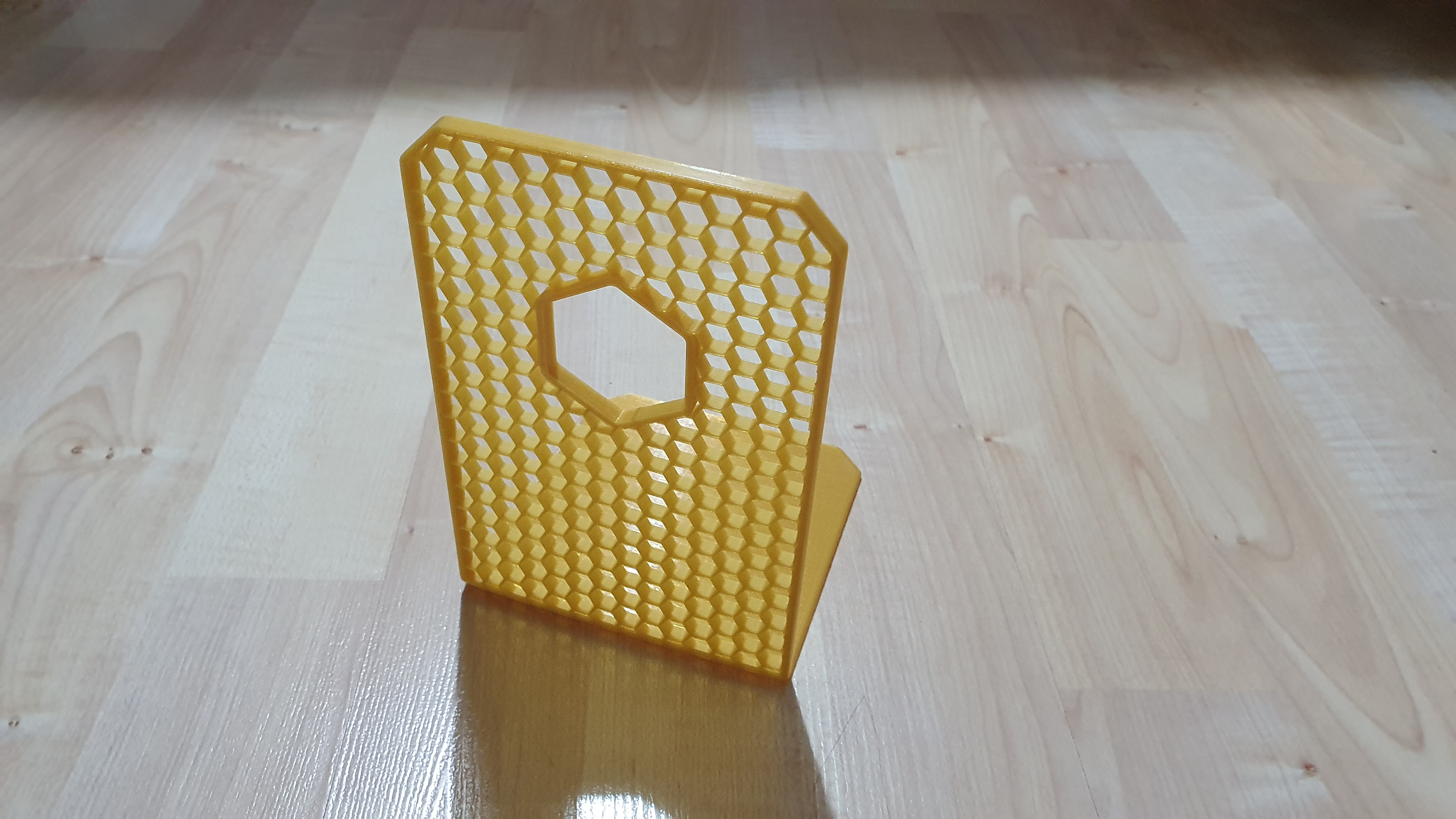 Zarážka na knihy -plástev (Bookend -honey)