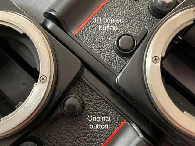 Nikon F3 Exposure Memory Lock Button
