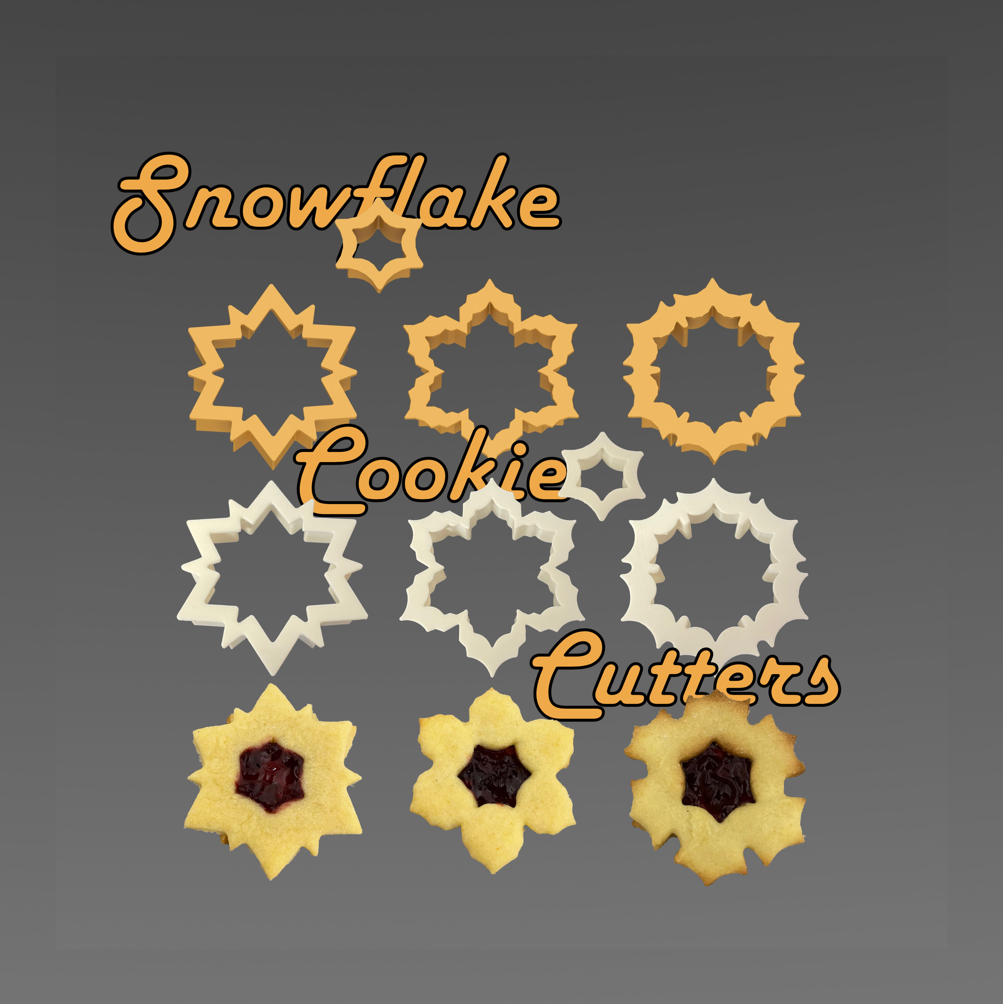Snowflake Cookie Cutters