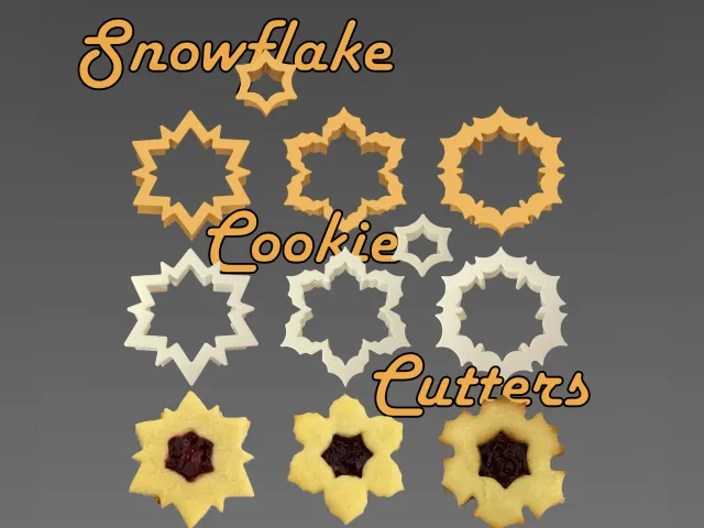 Snowflake Cookie Cutters