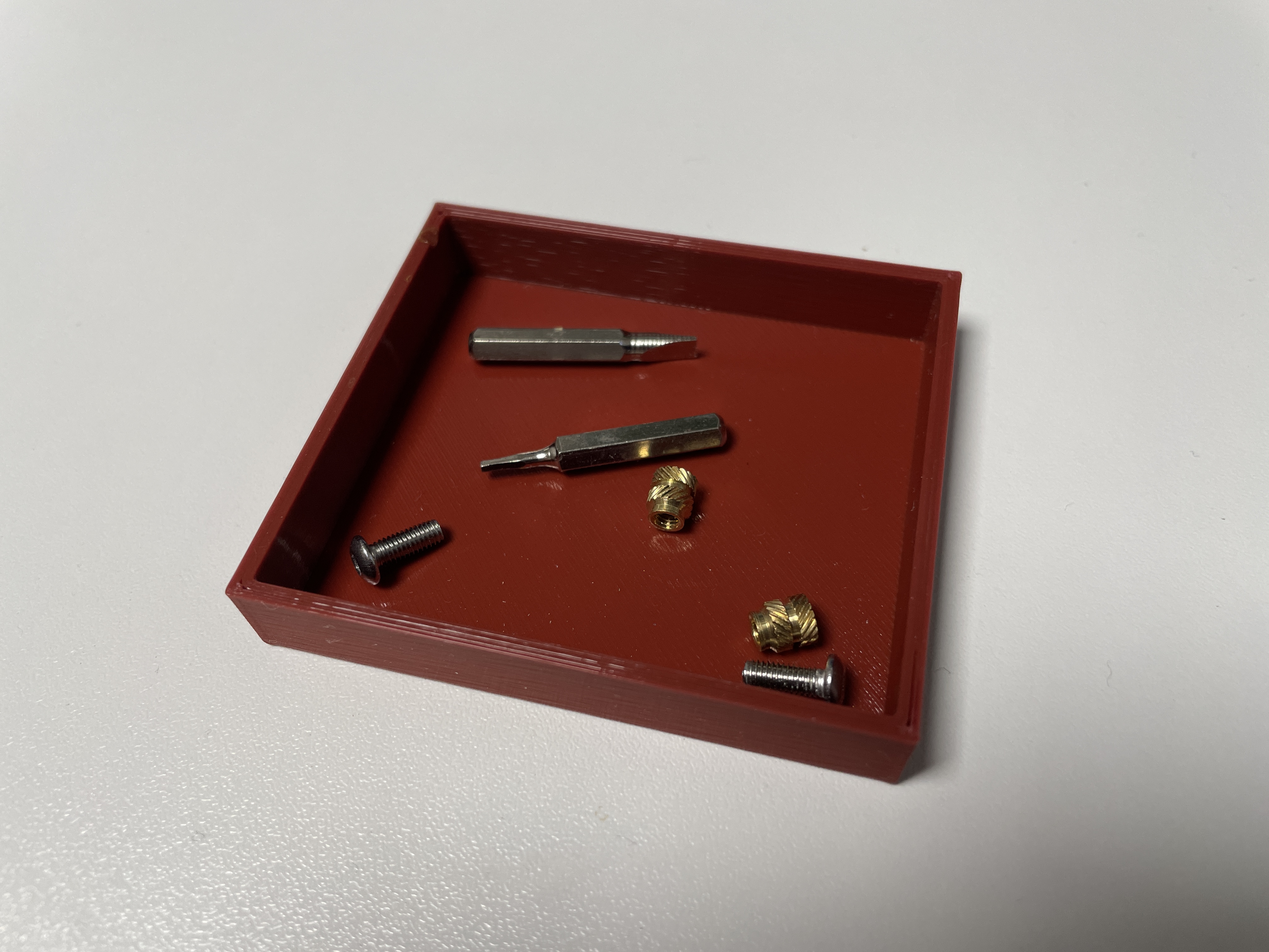 Small Parts Box  - Soldering sponge box / Kleinteilebox - Lötschwammbox