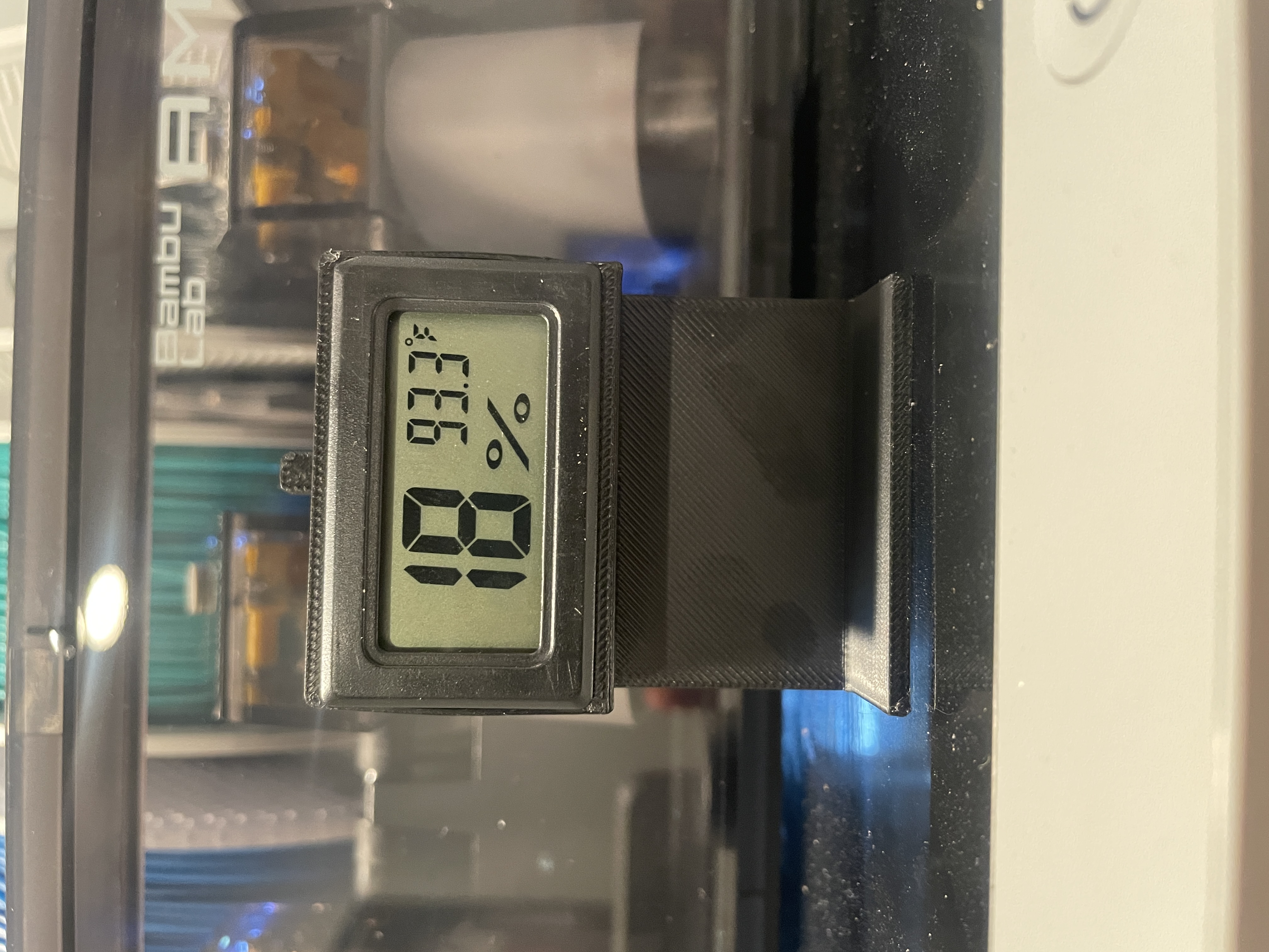 BAMBU AMS CENTER SLOT HYGROMETER HOLDER