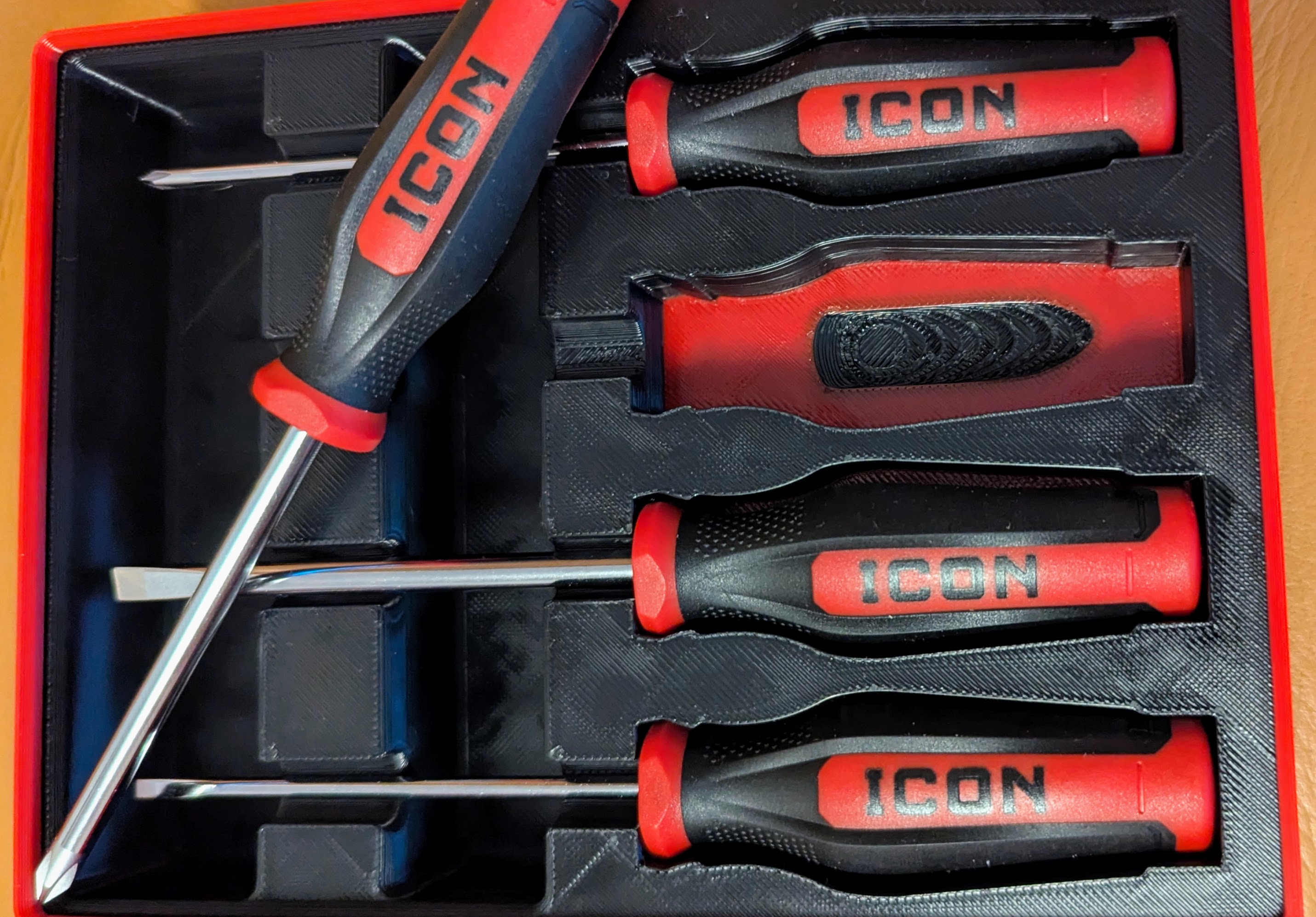 Miniatura 3 do modelo 3D ICON Mini Screwdriver set Gridfinity