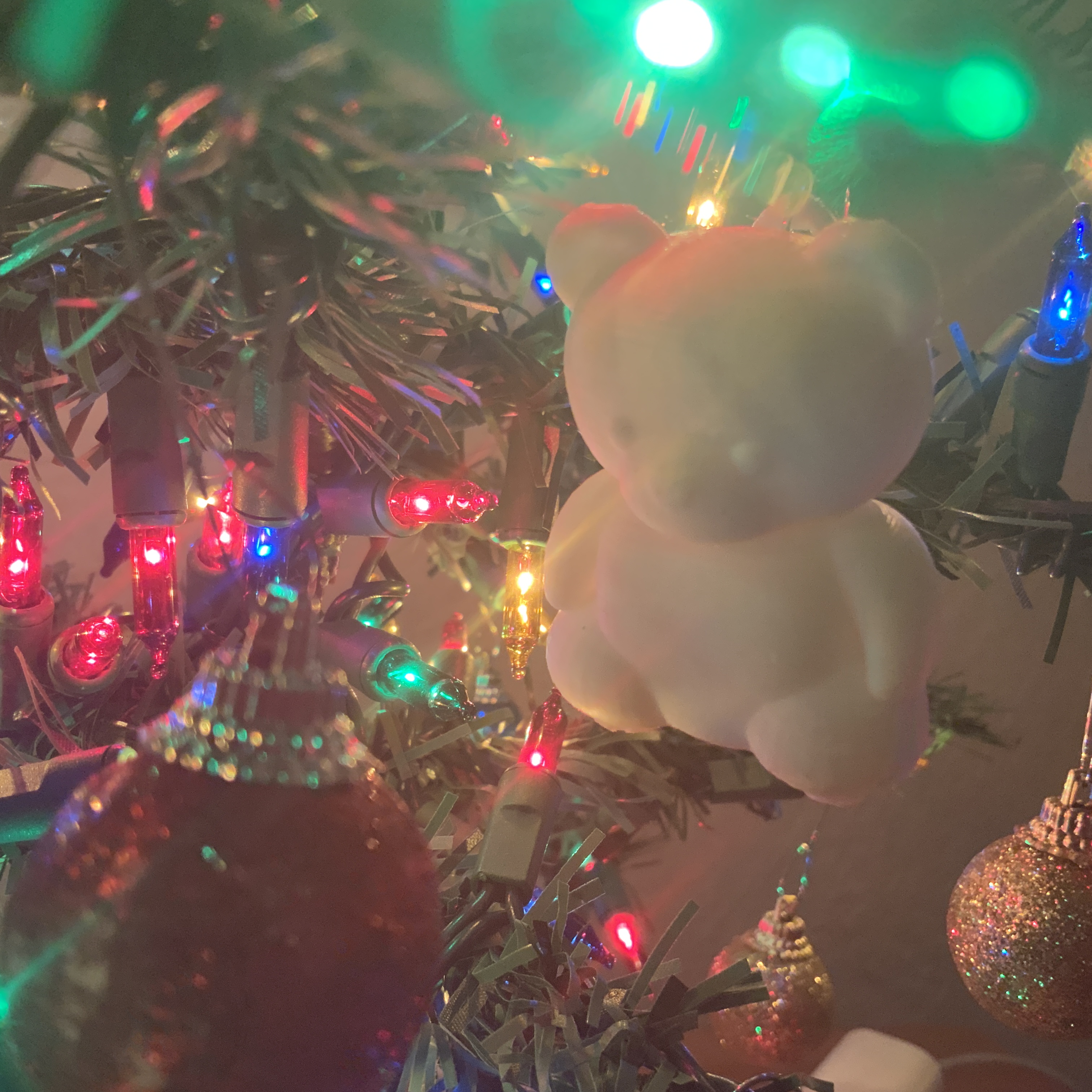 Simple Christmas Bear - Ours de Noel