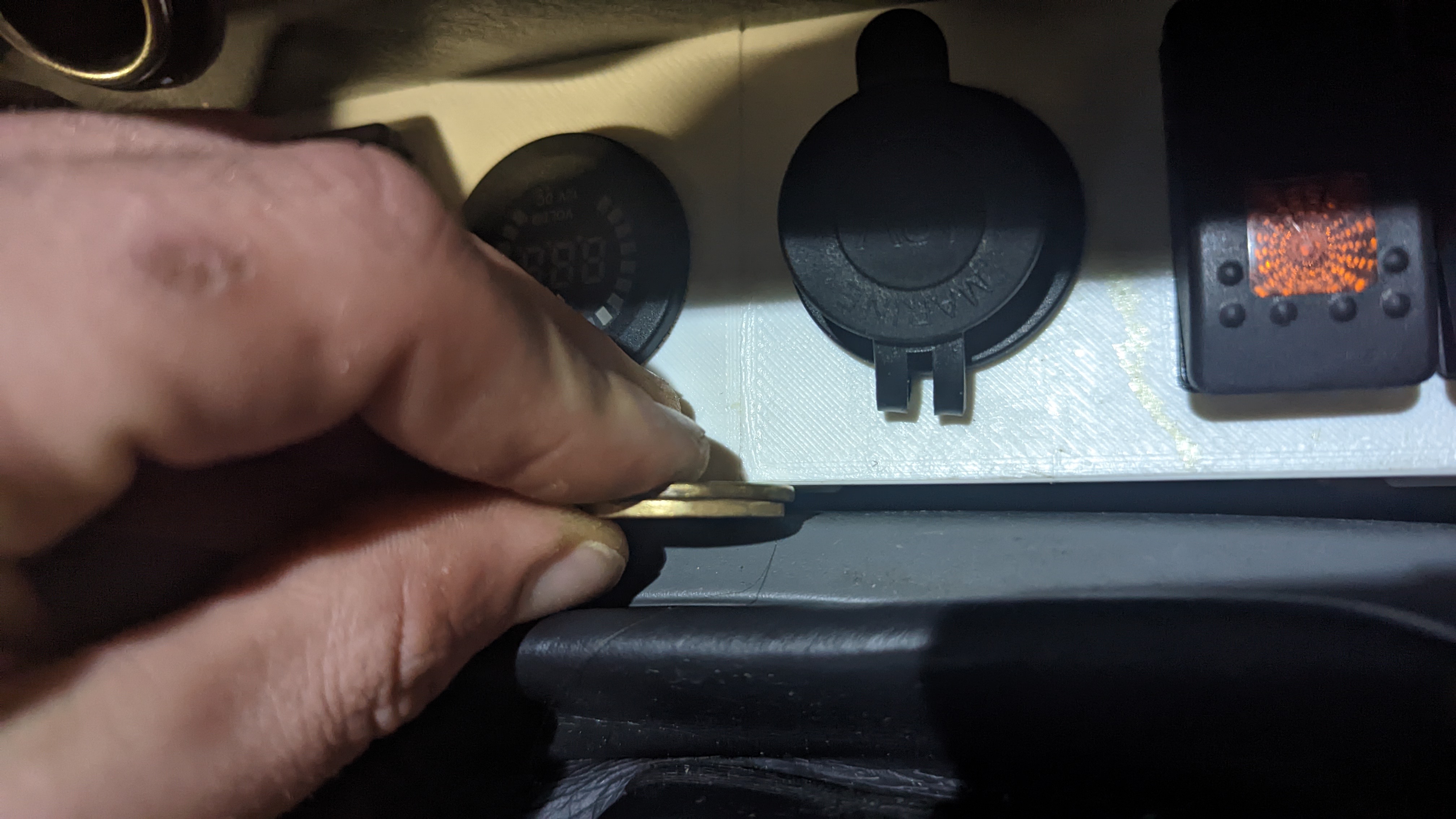 2nd gen Center console rocker switch panel (Manual Transmission