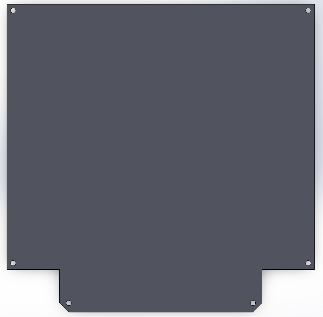 Lid for the Electronics Tray (The100 Tank)
