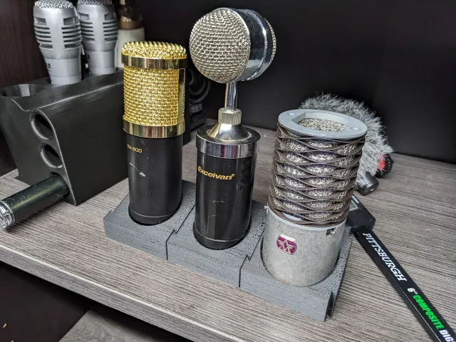 Modular Microphone Holder for Various Microphones