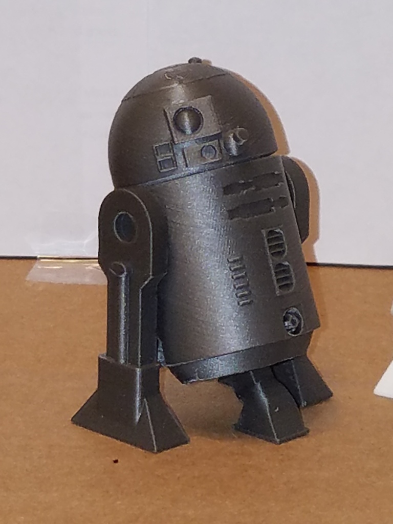 Miniatura 2 do modelo 3D Moveable R2D2