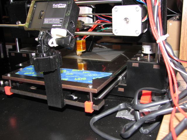 Modified Gopro QU-BD Two Up mount for time lapse filming.