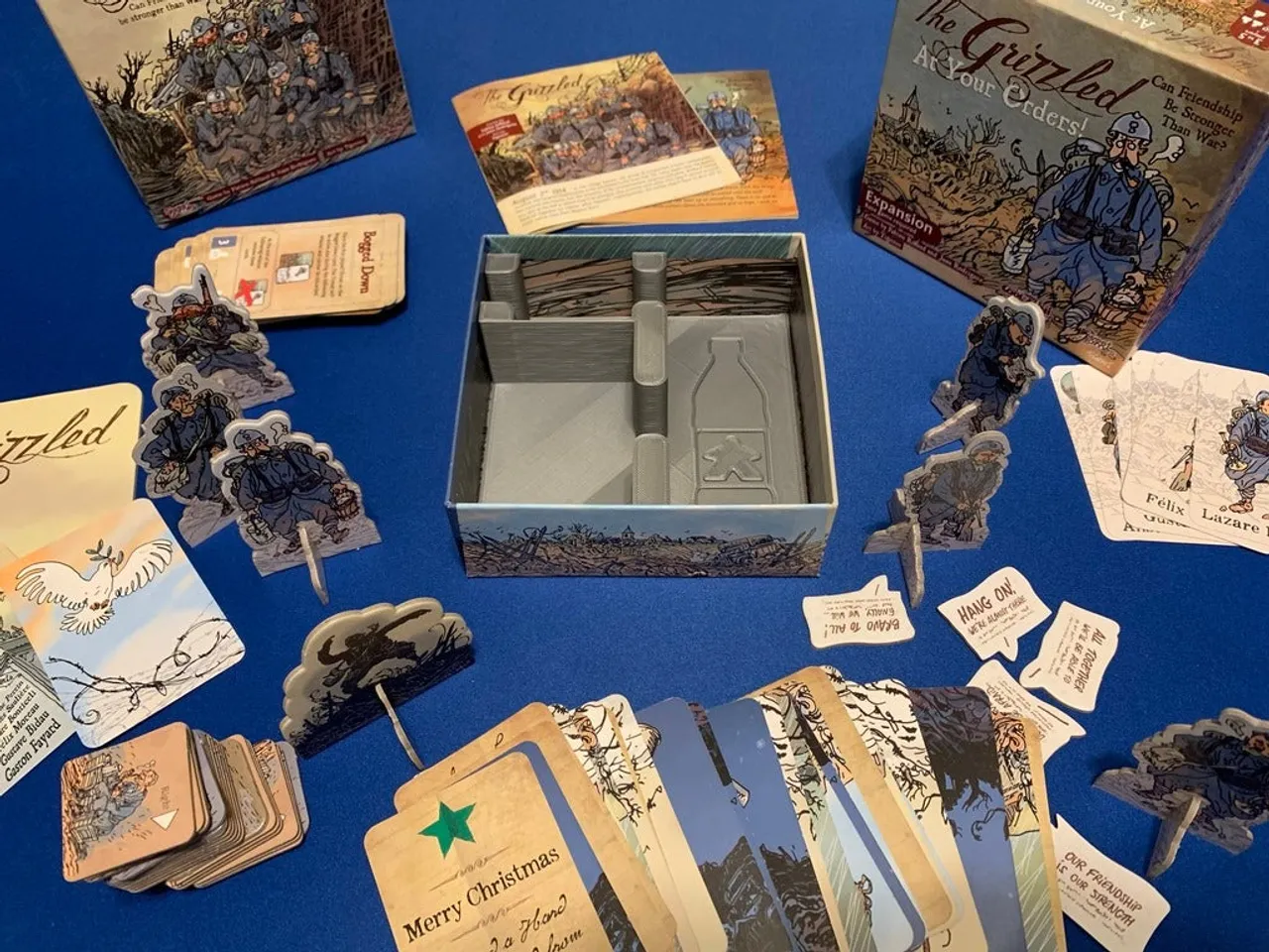 The Grizzled game insert by Kabong | Download free STL model |  Printables.com