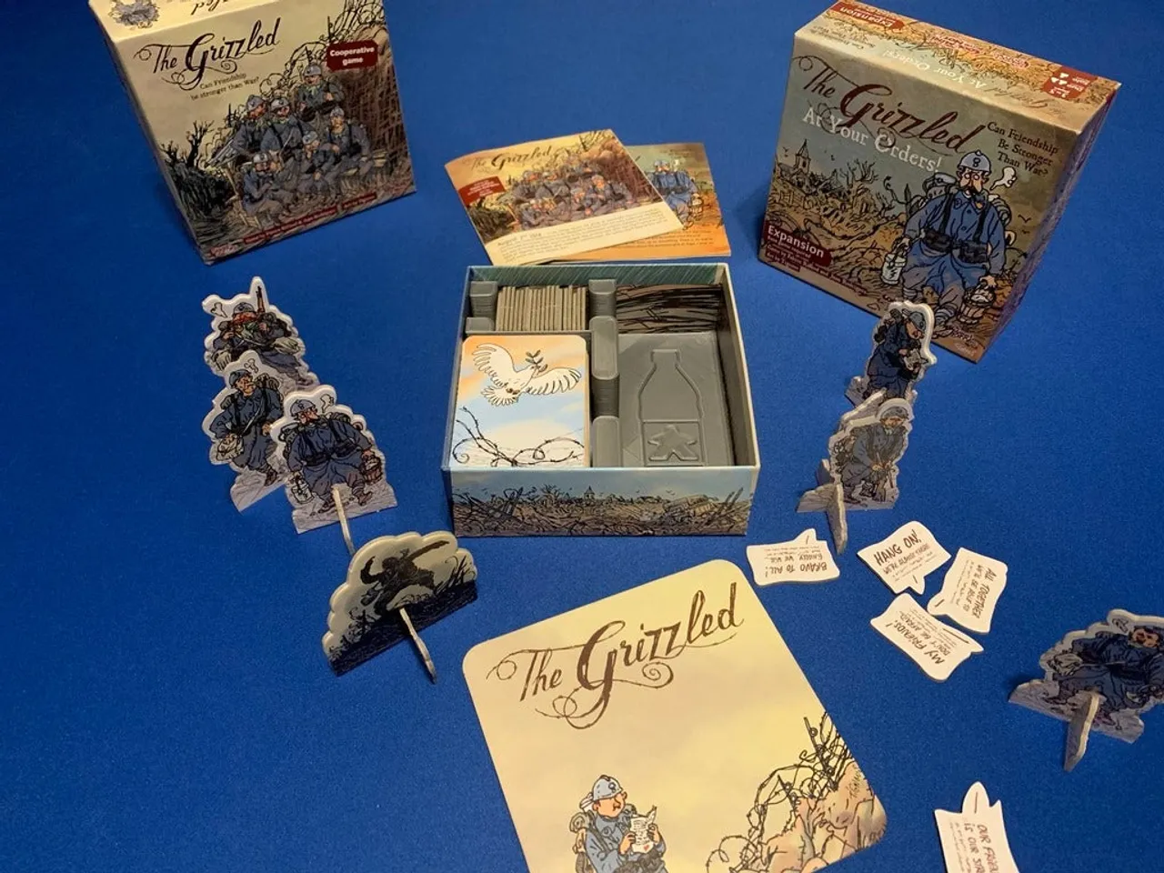 The Grizzled game insert by Kabong | Download free STL model |  Printables.com