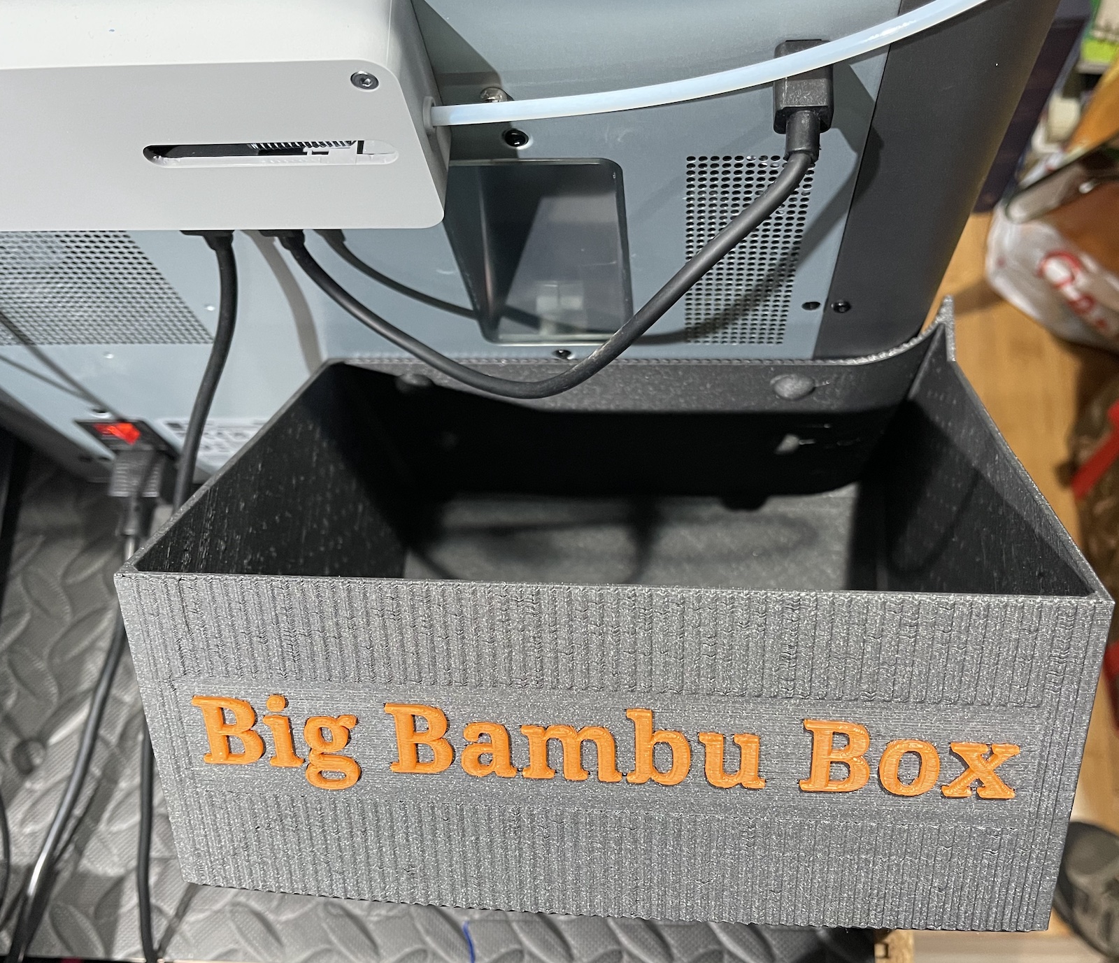 Big Bambu Poop Box Holds Over 1000 Filament Changes By Mediaman3d