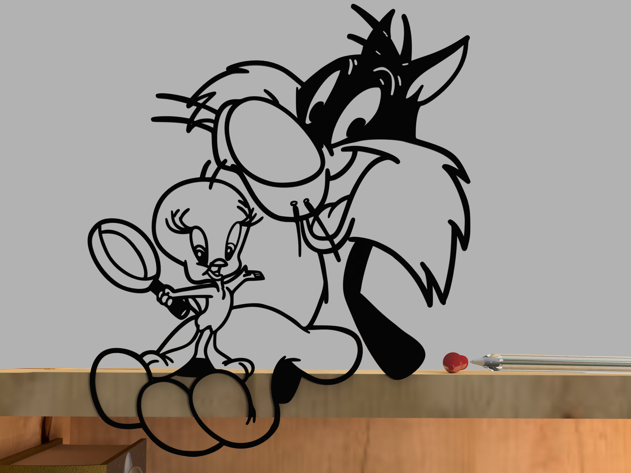 Sylvester and Tweety