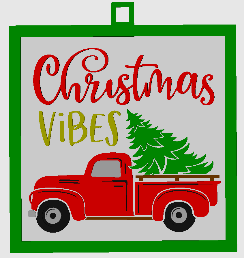 Ornament - Christmas Vibes