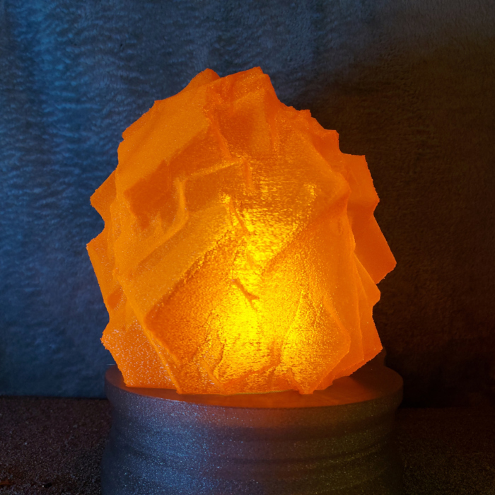 Led Diffuser Stl Crystaline LED Diffuser by Inside Jay's Skull | Download free STL model ...