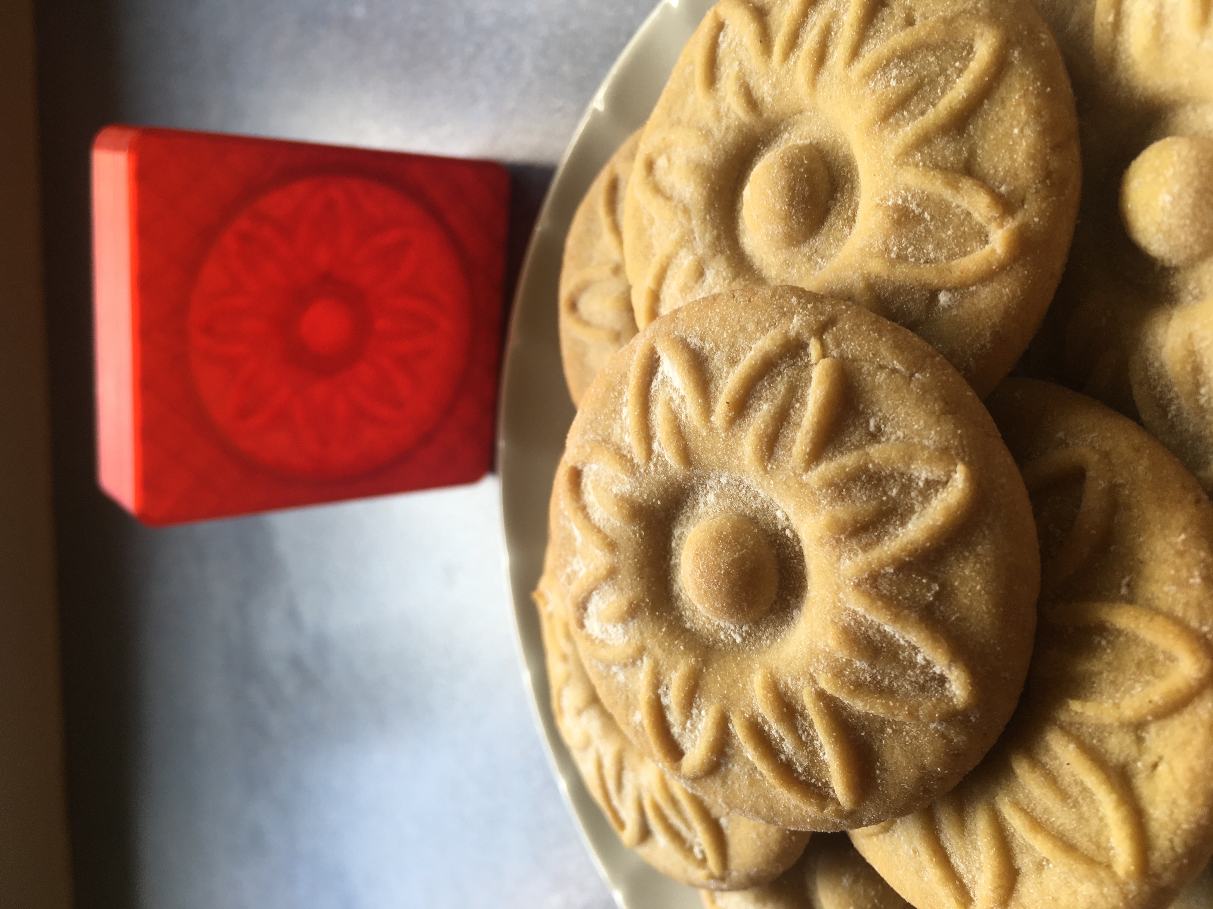 Springerle Flower Biscuit Mold