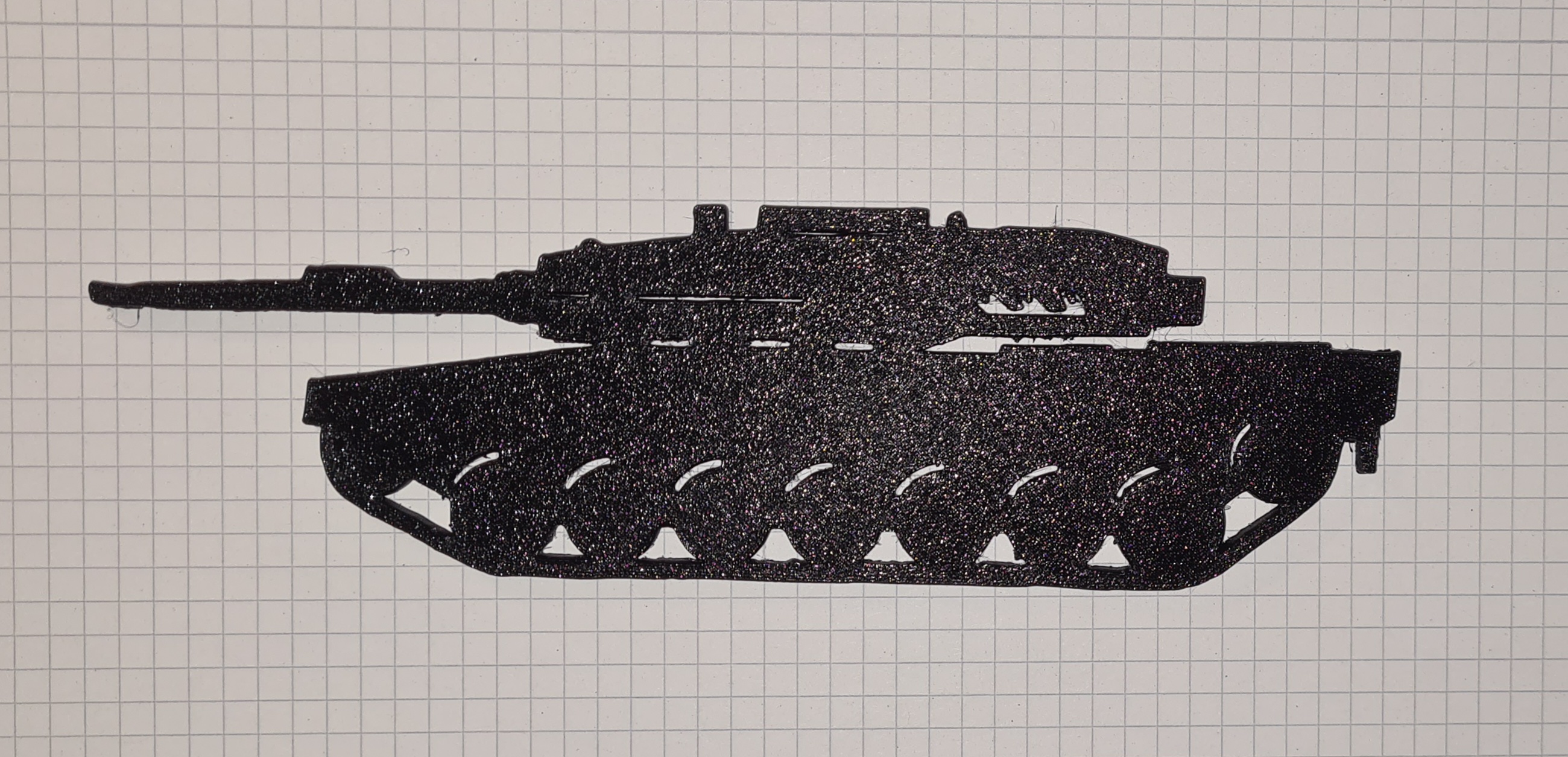 Miniatura 2 do modelo 3D Leopard 2A4 Panzer/Tank