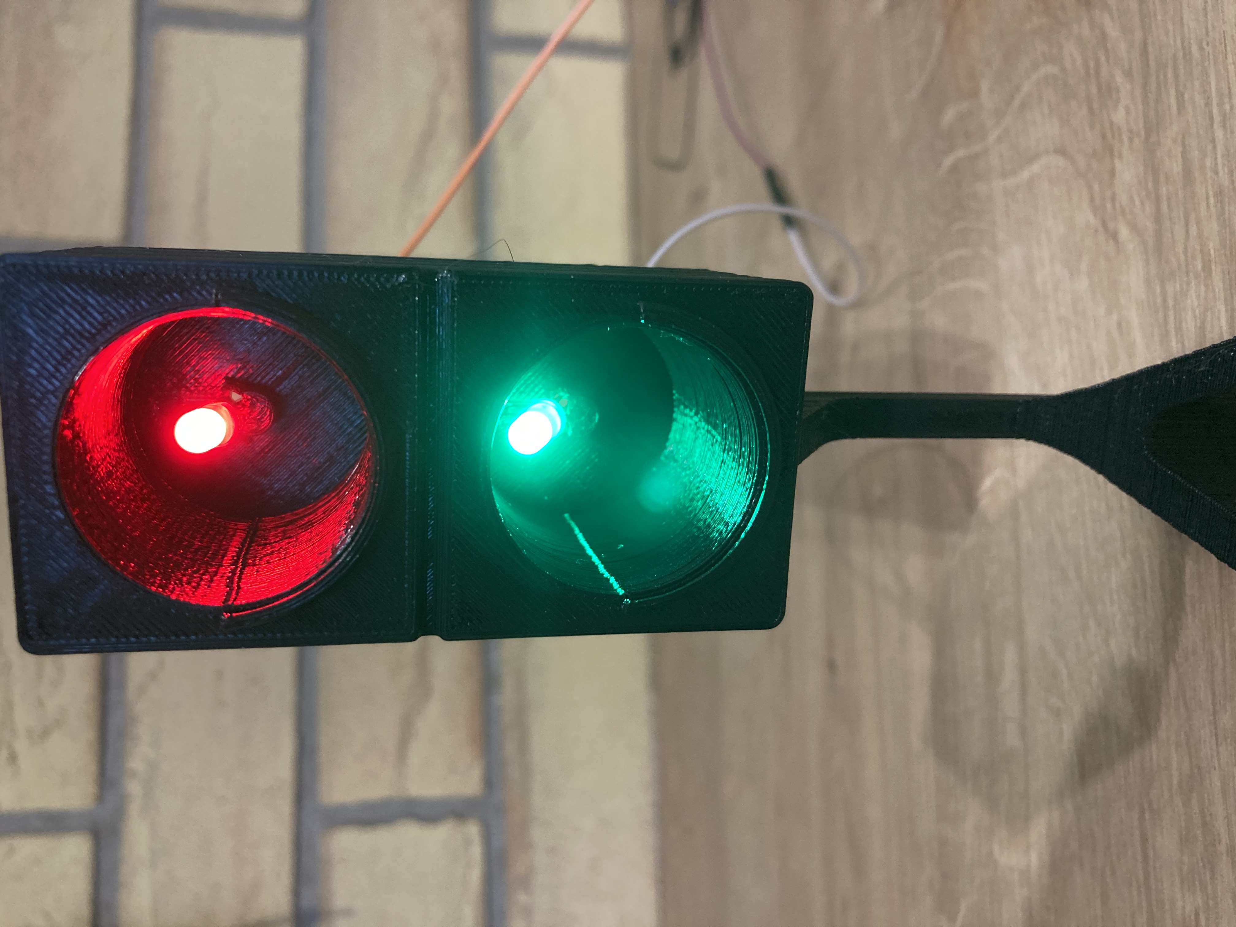 Miniatura 3 do modelo 3D LED traffic lights