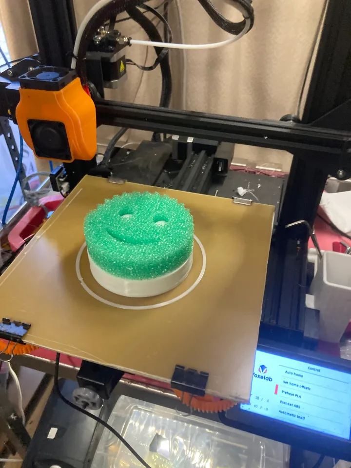 STL file Scrub Daddy Holder 🧽・3D print object to download・Cults