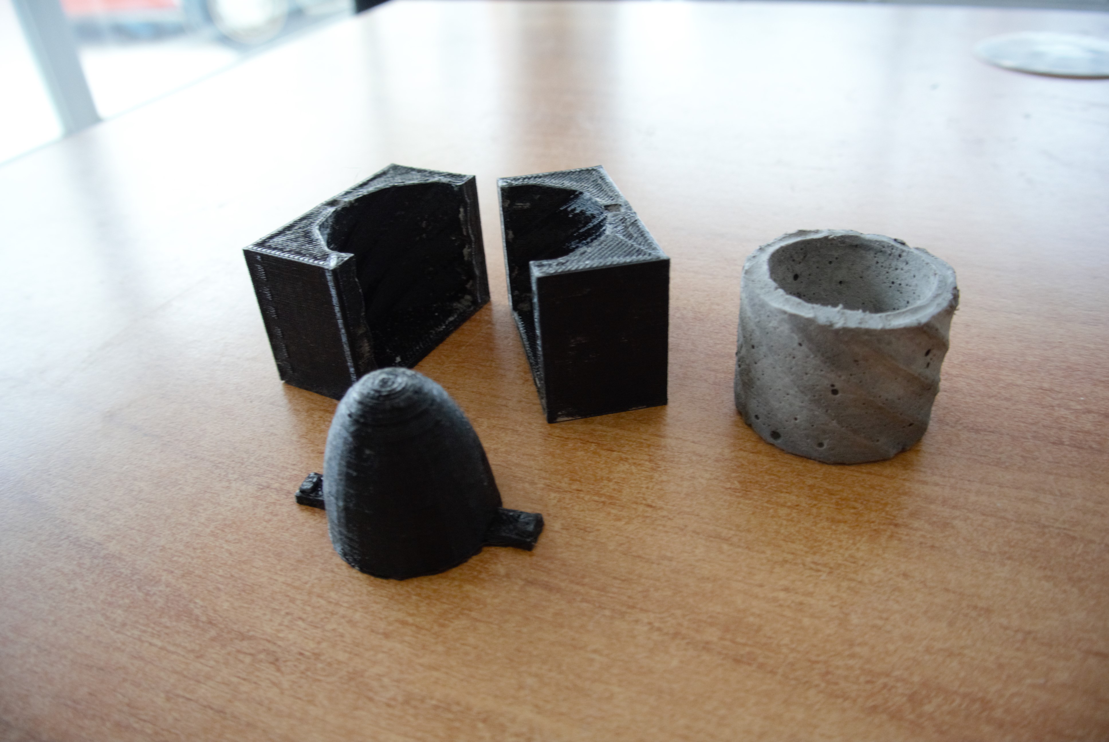 Vase mold poligon