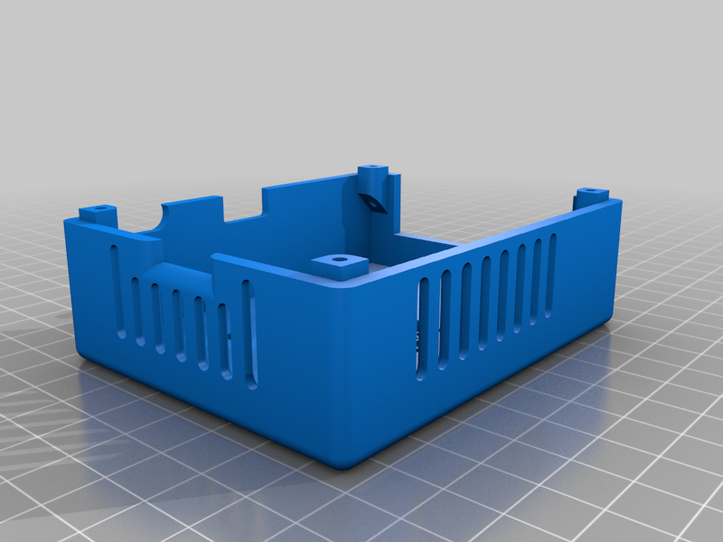 Miniatura 2 do modelo 3D Raspberry Pi 4 Case