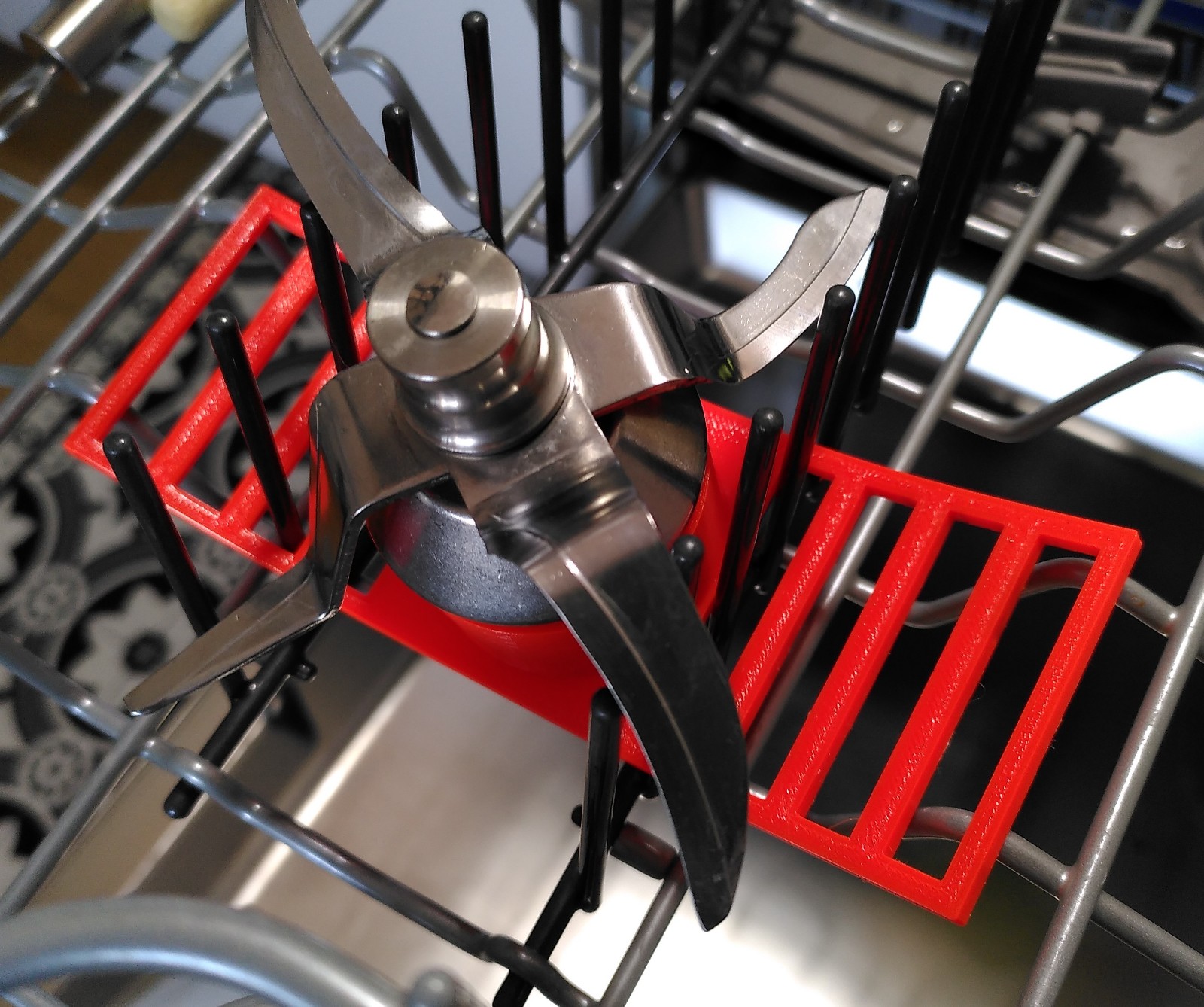 Thermomix Balde Holder for Dishwasher by Agent Mess Download free STL