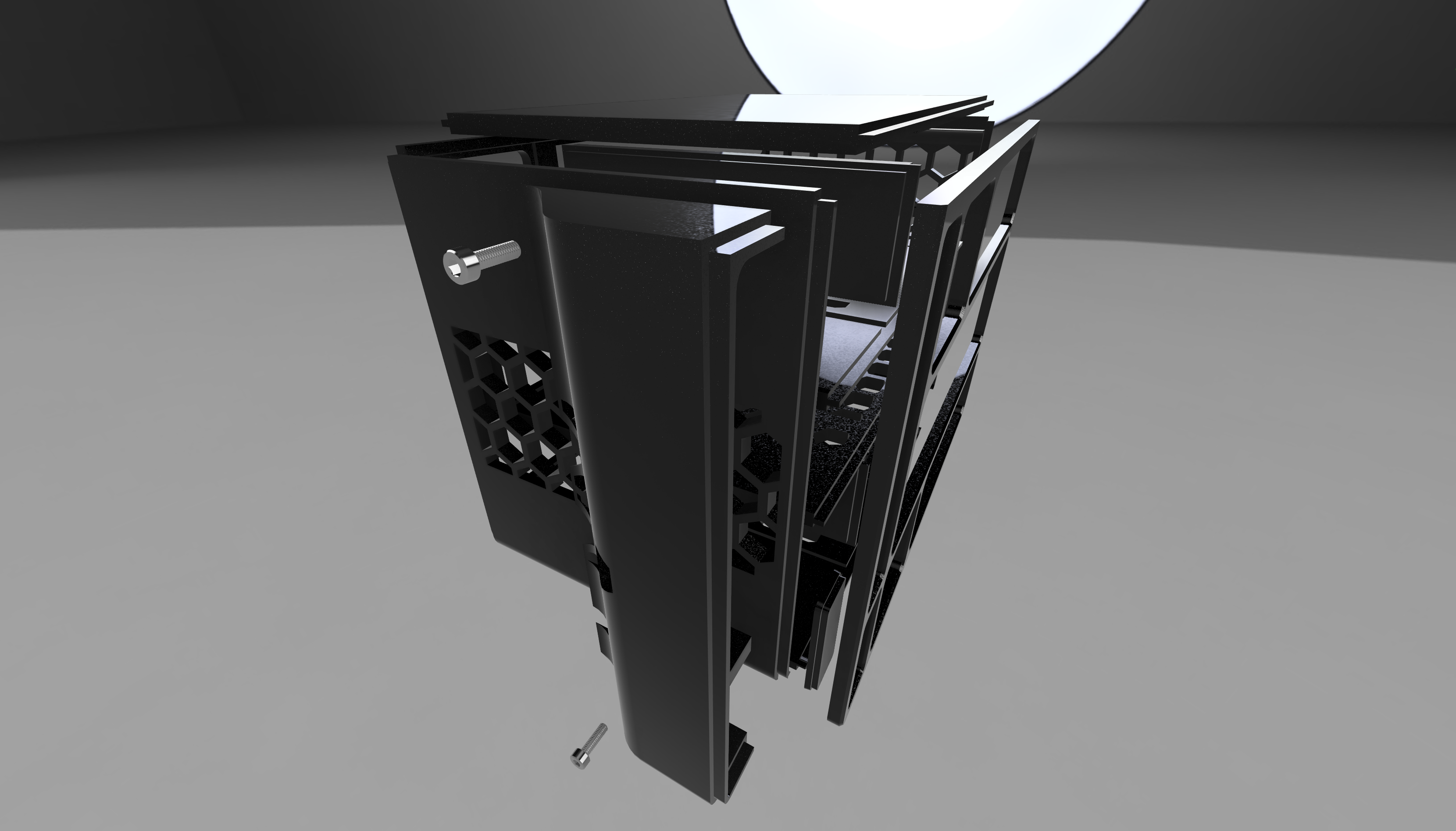 Dayton Audio Amplifier rack by Tomson Design | Download free STL model ...