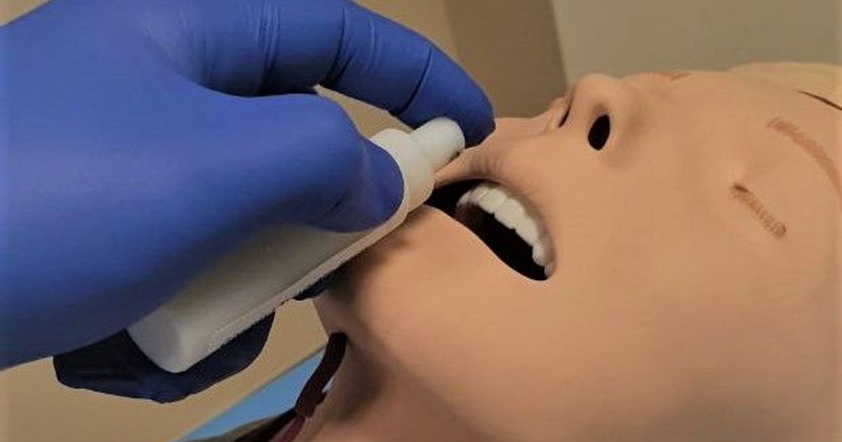 Glyceryl Trinitrate (GTN) Spray prop for healthcare simulation by ...
