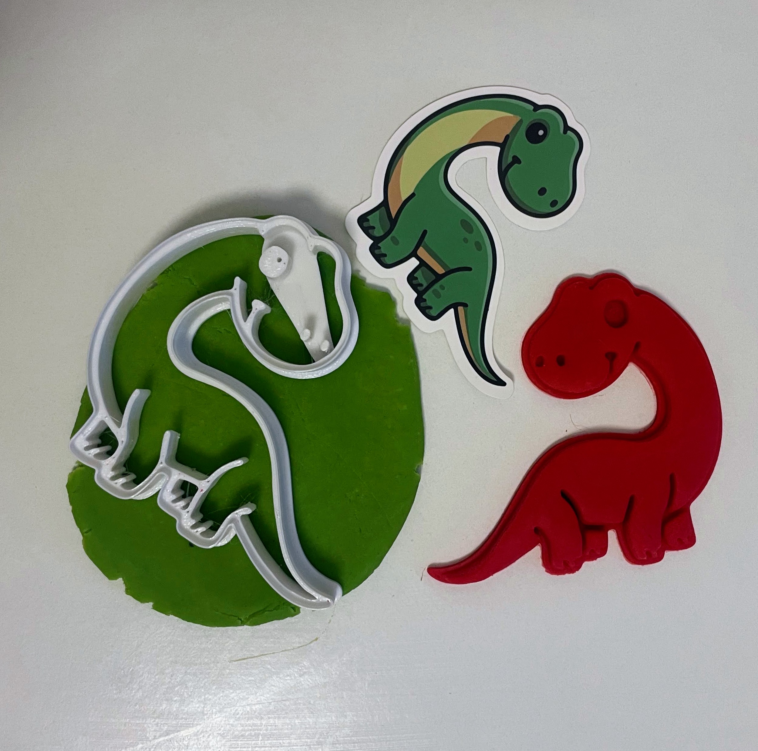 Dinosaurus cookie cutter
