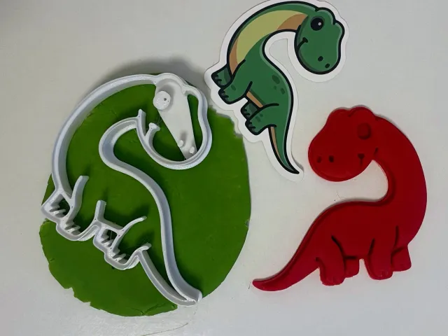 Dinosaurus cookie cutter