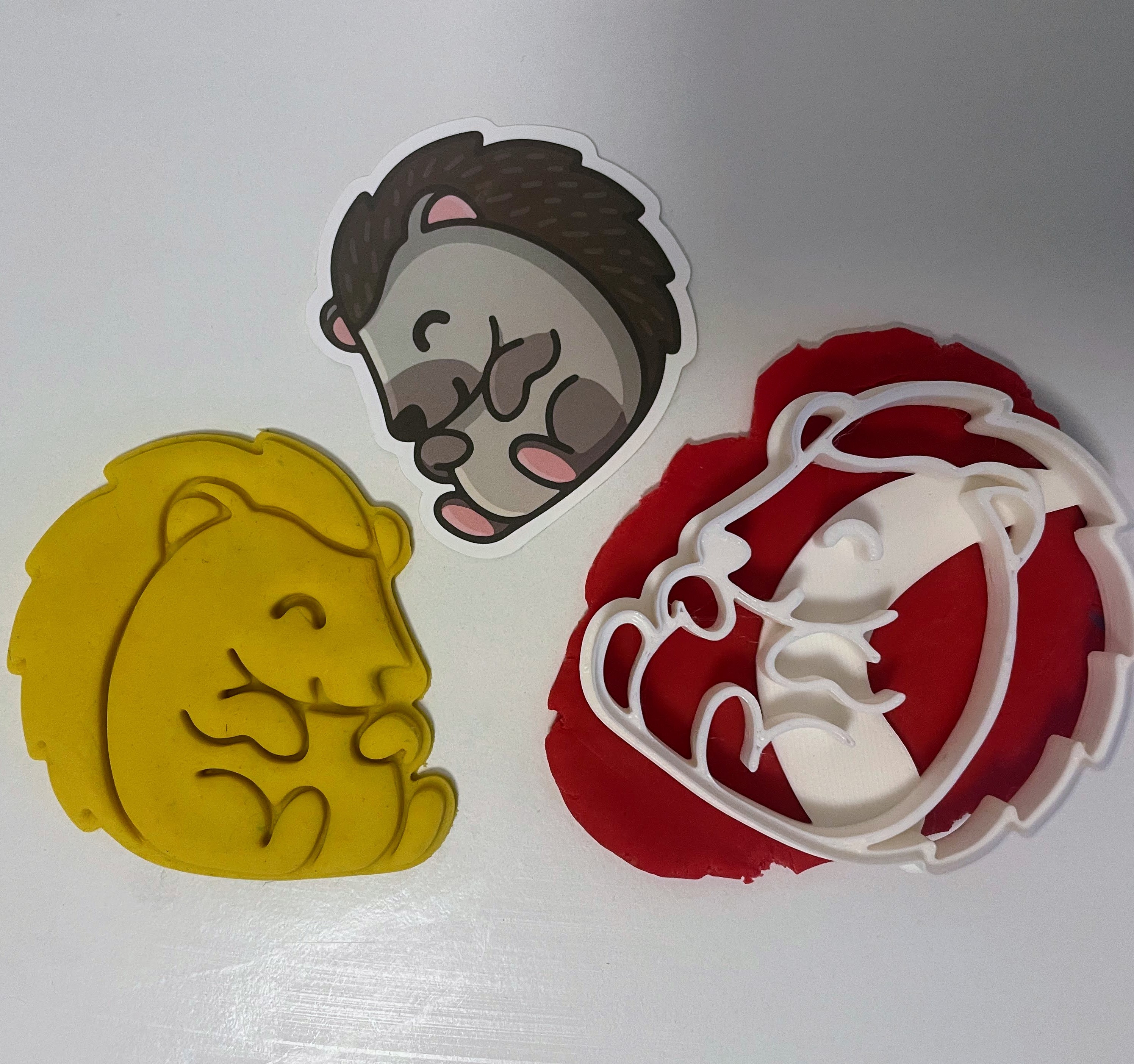 Hedgehog cookie cutter