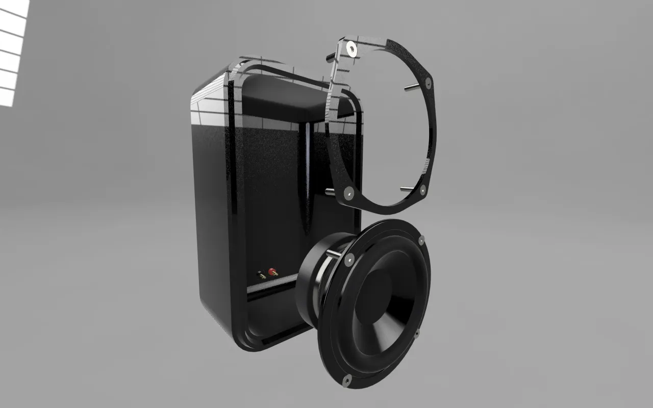 Dayton Audio 4＂ Subwoofer enclosure by Tomson Design | Download