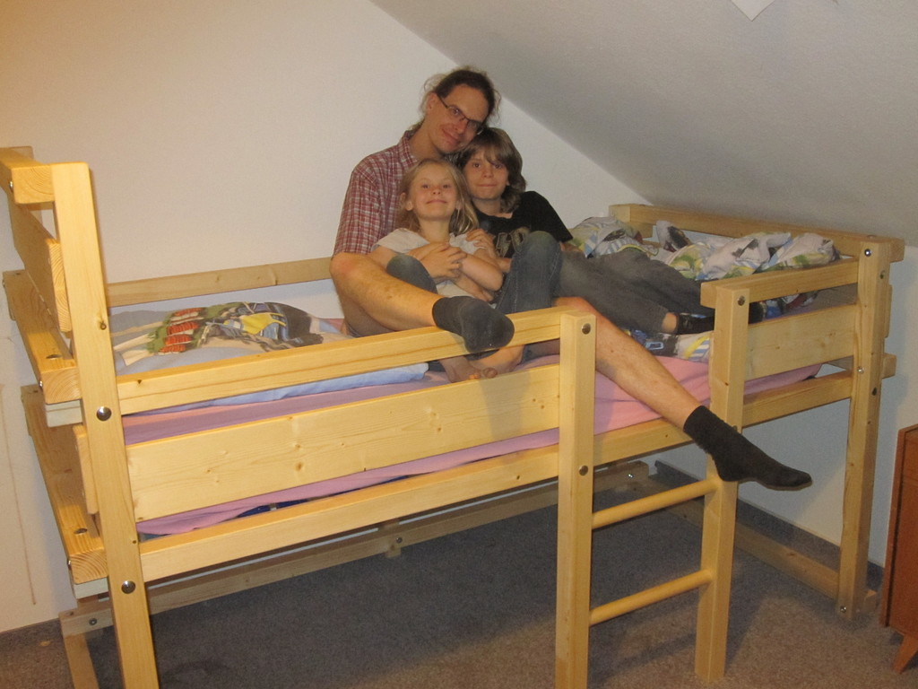 Hannah's bed