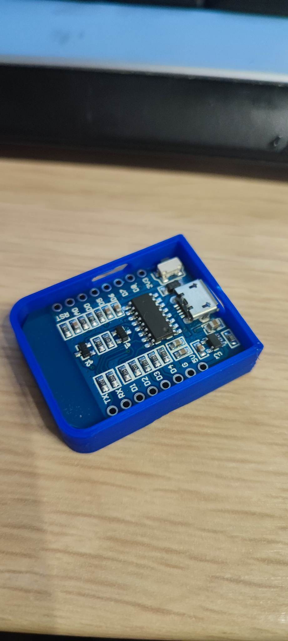 Miniatura 3 do modelo 3D Wemos D1 mini box