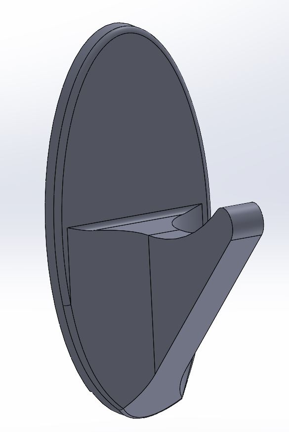 Simple Wall Hooks for Command Strip