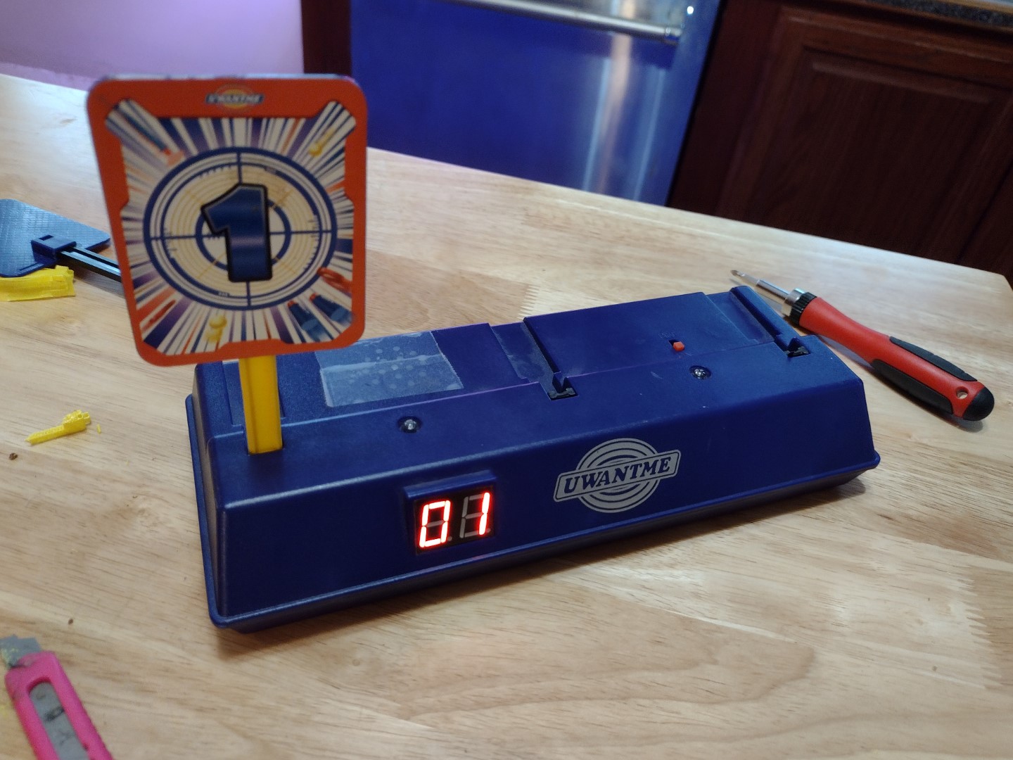 auto reset target stem UWANTME