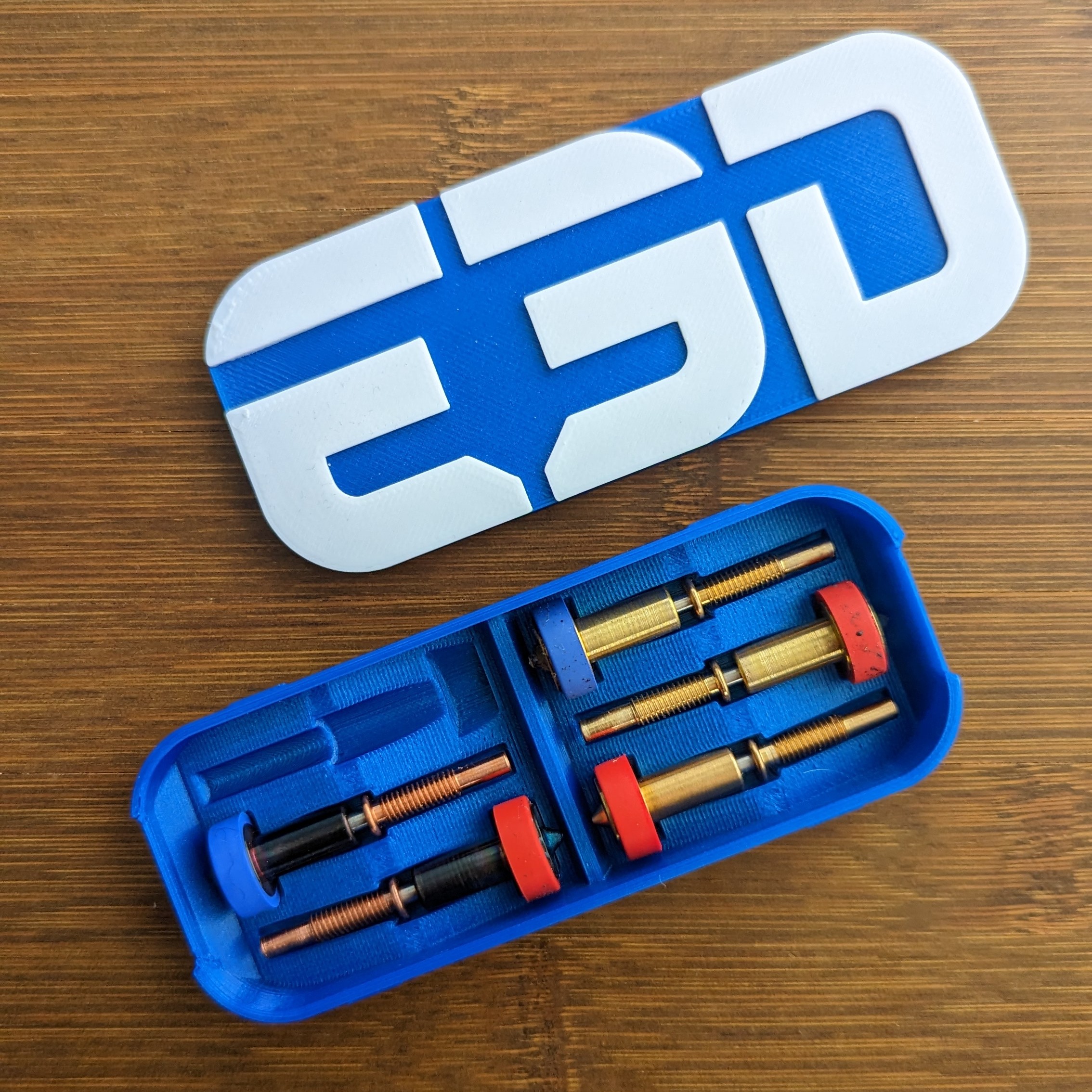E3D Revo Nozzle Storage Box/Case V2